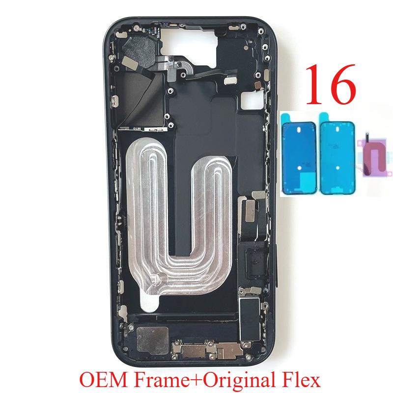 For iPhone 16 Full Housing Middle