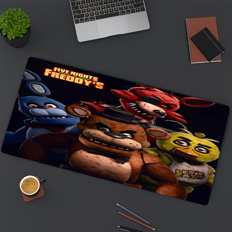 Tappetino per Mouse Stampa Five Nights at Freddy's, per Tastiera, Pad per Laptop PC per Ufficio Uso Domestico, Decorazione Scrivania, Regalo di Compleanno Perfetto per Giocatori