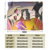 Helluva Boss Loona Flannel Blanket  Warm Soft Bedding Throws for Couch Chair Airplane Travel Print Bedspread Sofa Bed Cover