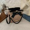 Bucket Bag Crossbody Bag Women'S Bag Premium Bow Handbag Shoulder Bag Luggage