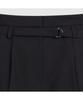 LUCKY CHOUETTE Fabric Belt Sideband Shorts (Black)_Lfpom25200Bkx