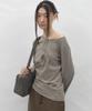 BLR Traced Flower Long Sleeve Beige
