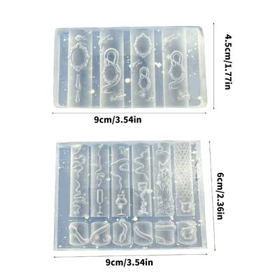 Premium Silikon Schlangen Relief Form Silikon Nagelkunst Schablone für Nagelkunst Schmuckherstellung und DIY Bastelzubehör
