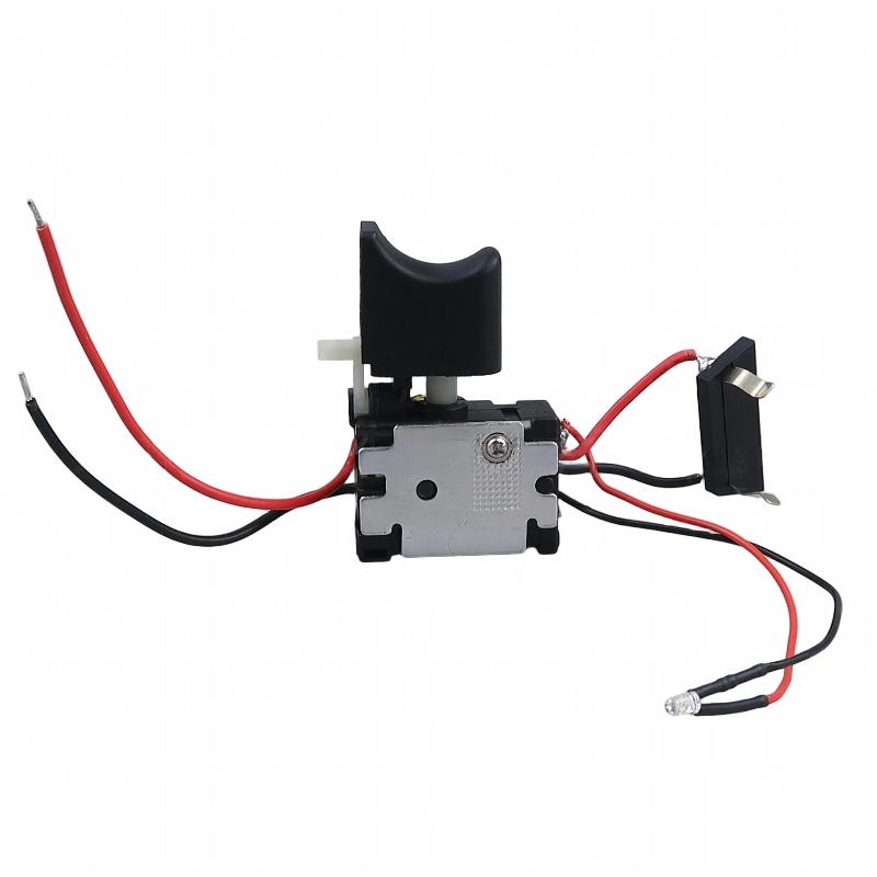 Dc 21-25V Electric Drill Control Push Button Trigger Switch For Rechargeable Lithium Battery Power Tool Replacement Part