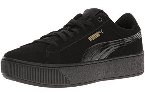 PUMA Suede S Vikky Platform PUMA Black Women's 363287-01