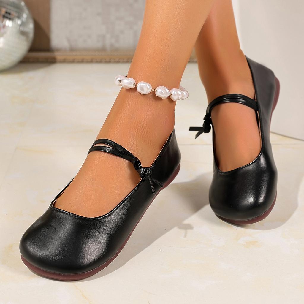 Soft-Soled Mary Jane Flats for Women 2025 New Arrival Low-Cut Versatile Mary Janes