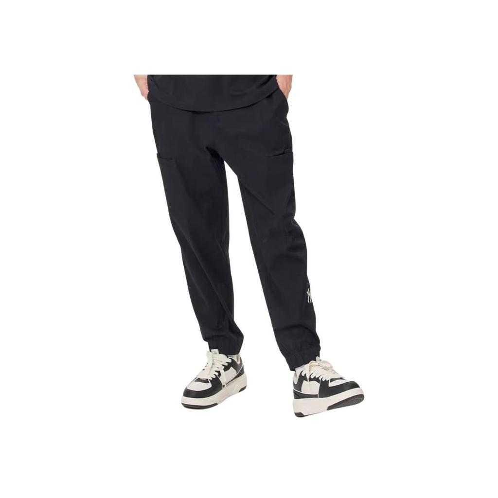 New MLB New York Yankees Knitted Sweatpants Men's Black 3LWPB0433-50BKS