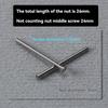 Connecting Rod for Timex Tide T2N720 T2N721 TW2T76300 Series Screws Dedicated Screw Watch Watchband Strap Screw Rod with Tools