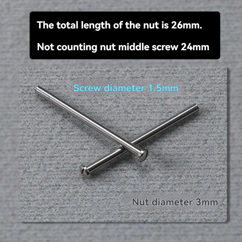 Connecting Rod for Timex Tide T2N720 T2N721 TW2T76300 Series Screws Dedicated Screw Watch Watchband Strap Screw Rod with Tools