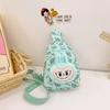 New bubble doll plush breast bag cartoon crossbody bag girl crossbody bag children's breast bag