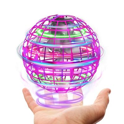 XINHOME Flying Ball, Authentic Toy, Fun, Illuminated UFO Toy, Flying Ball Boomerang Spinner, Hand Controller, Mini Drone, Popular for Kids Ages 2, 3,