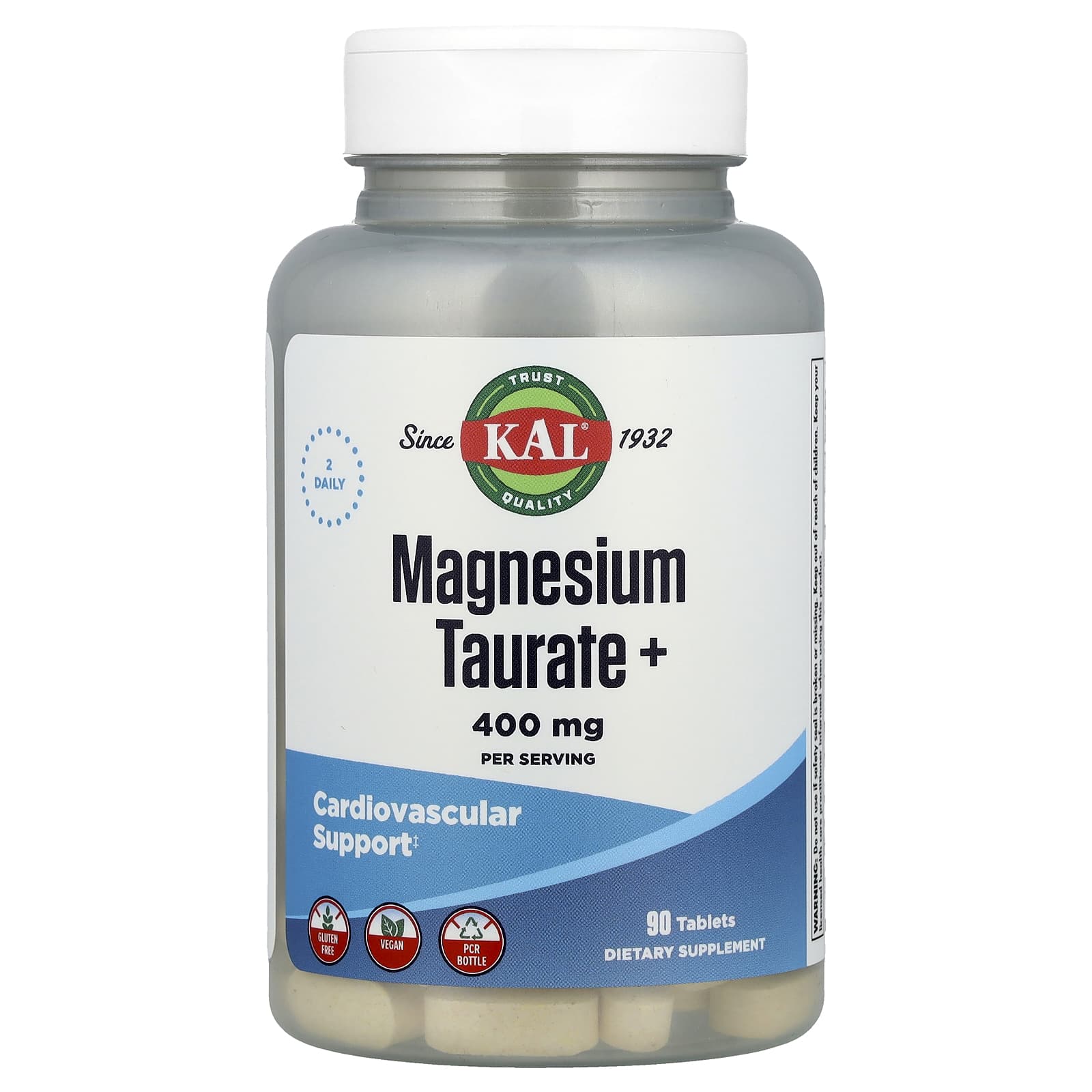 

Magnesium Taurate+, 90 Tablets