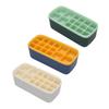 Ice Cube Tray Office Home Soft Reusable Silicone Ice Cube Mold Large Capacity Ice Maker With Lid Ice