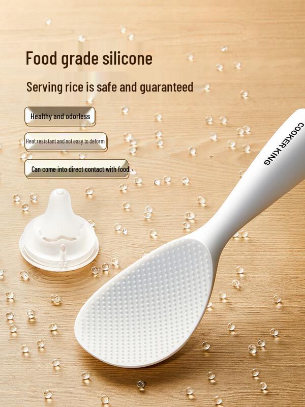 Non-Stick Standable Silicone Rice Spoon