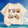 SpongeBob SquarePants Cute Funny Cartoon Graphic Art Men Women Tee Adults Children Boy Gril Top Kids Parent Child Cotton Tshirt