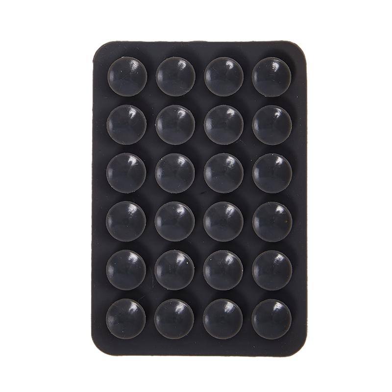 Silicone Suction Pad For Mobile Phone Fixture Suction Cup Backed Adhesive Silicone Rubber Sucker Pad For Fixed Pad