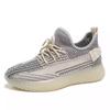 Casual Couple Men's and Women's Shoes 350 Spring and Summer Internet Celebrity Coconut Shoes Ins Tide Soft Sole Breathable Sports Running Flying Woven