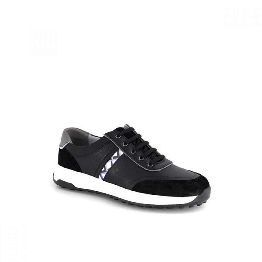 

DakS Men S Comfort Checkered Banding SneakerS Dmx602ka10 Black black (KA10)/280