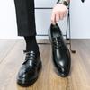 Lente en Herfst Heren Kleding Schoenen Lakleer Brogue Schoenen voor Heren Formeel Bruiloftsfeest Kantoor Heren Oxfords Zakelijke Schoenen