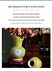 Retro Chinese Ceramic Vase for Living Room and Entryway Decor