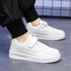 2025 Kids' Waterproof Non-Slip White Skate Shoes - Lightweight Sports Shoes for Boys & Girls