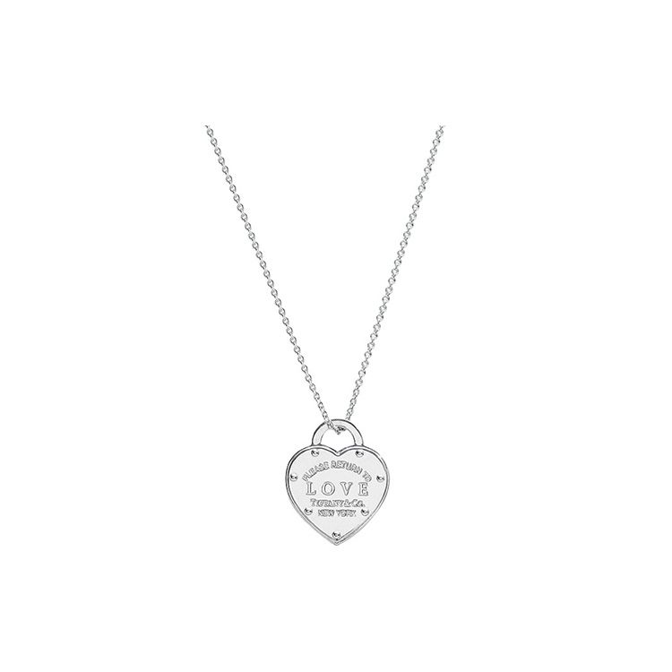 

Tiffany & Co. Кольє з підвіскою-серцем Return To Tiffany Унісекс Срібло 36340509 Silver,40cm