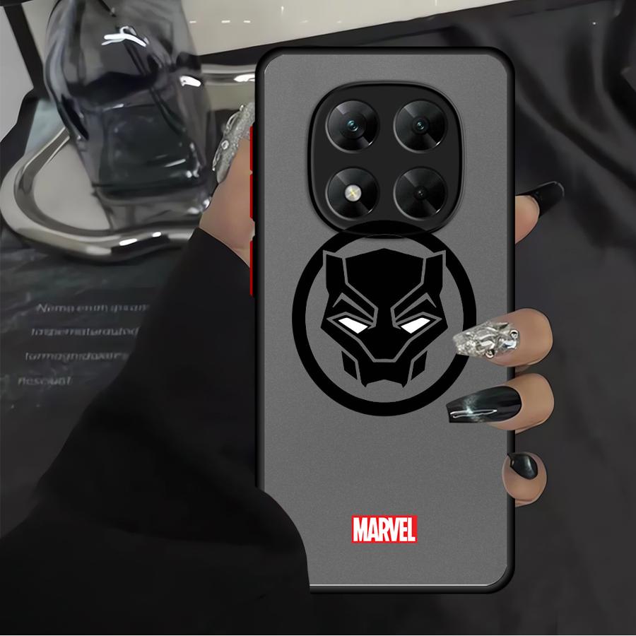 Hülle für Xiaomi Redmi Note 14 11 12 13C 9S 14C 10 A4 13 Pro Plus Funda Handyhülle Marvel Avengers Helden Logo
