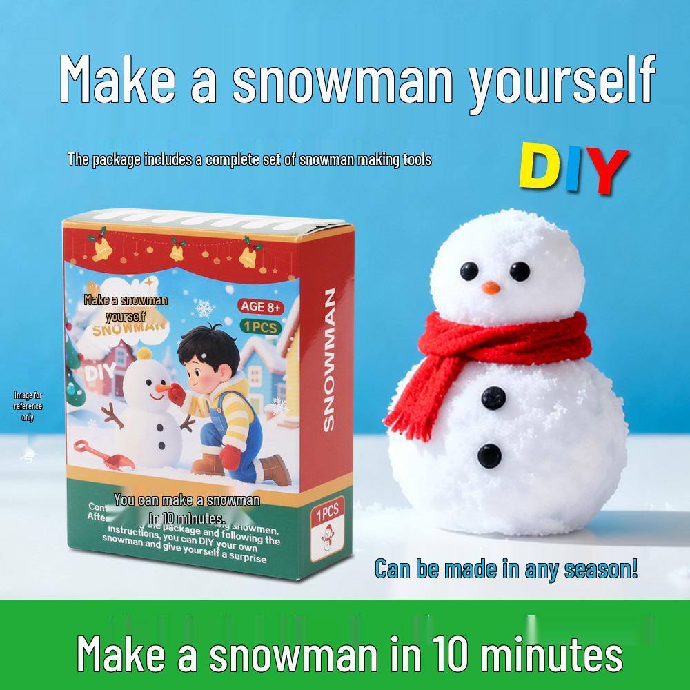 DIY Snowman Science Experiment Kit - Christmas Ornament & Educational Toy