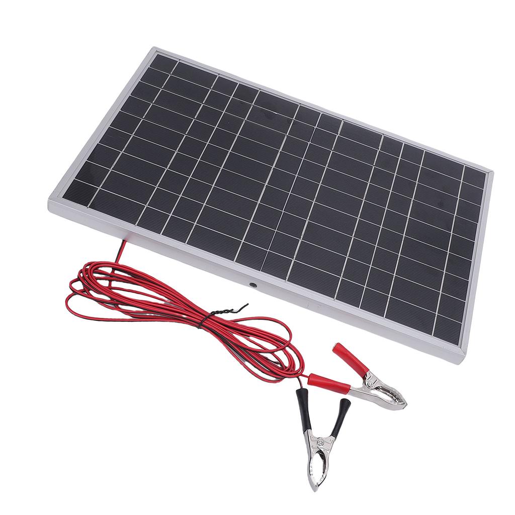 Solárny panel 10W 12V Polykryštalický kremíkový solárny panel s regulátorom pre kempovanie vonku