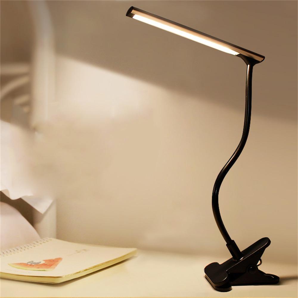 Clip On Desk Lamp USB Powered Desk Light Portable LED Reading Lamp  Painting