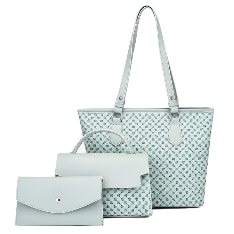 Versatile New Retro Printed Bag Women's Large-capacity Shoulder Underarm Bag Commuter Bag Handbag Student Bag