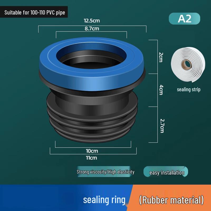 Toilet Flange Sealing Gasket Kit