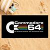 Fashion C-Commodore 64 logo Towel Quick Dry Absorbent Beach Towel for Sports, Fitness, Swimming and Outdoor Activities