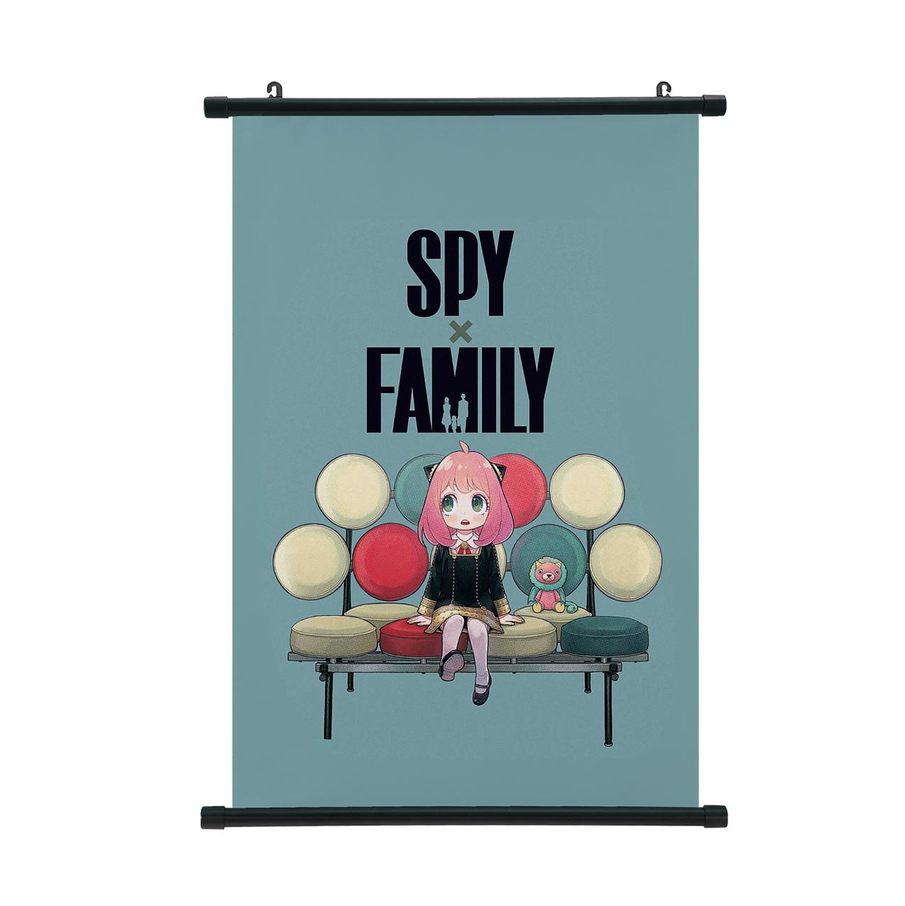 

Spy X Family Постер На Стіну Скрол Домашній Декор Аня Форджер Картина для Підвішування Популярний Візерунок Постер 40*60cm аметист
