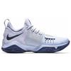 Nike PG 1 EP Glacier Round Toe Lace-Up Shock Absorption Non-Slip Low-Top Basketball Shoes Men Sneaker Grey Midnight-Blue 878628-044