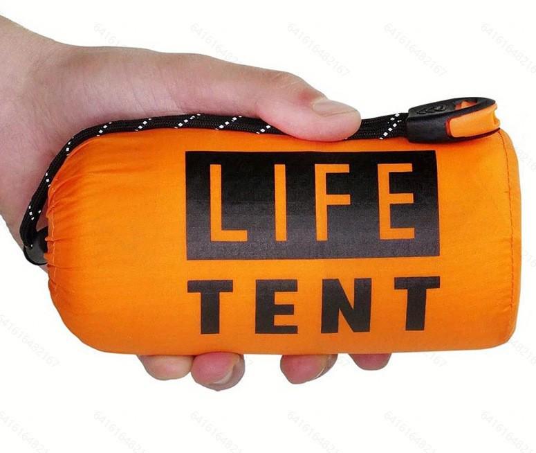 Emergency Portable Aluminum-Foil Tent 1 person