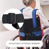 Breathable Mesh Wheelchair Safety Belt Non-Slip Adjustable Straps Fall Prevention Band Comfortable 360° Design Elderly Seat Belt