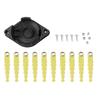 High Quality Practical Trimming Head Lawn Trimmer Trimming Head 1* RAC155 Trimming Head 10* Blades Blade RAC155