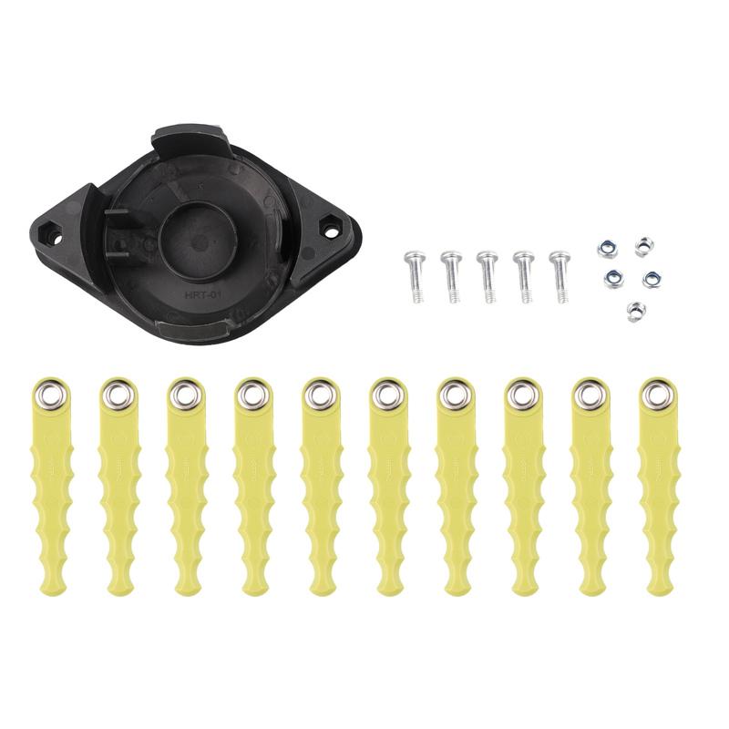 High Quality Practical Trimming Head Lawn Trimmer Trimming Head 1* RAC155 Trimming Head 10* Blades Blade RAC155