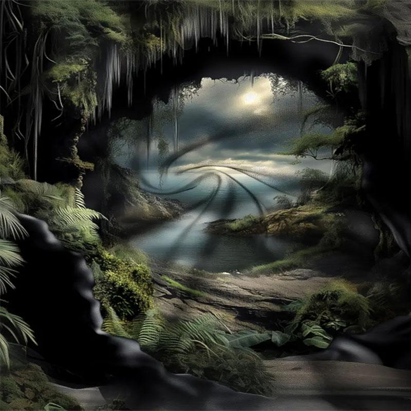 Fashionable Digital Printed Summer Comfortable Men's Round Neck Short Sleeved T-shirt Suitable for Outdoor Activities