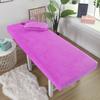 Crystal Velvet Thick Bed Cover Simple Beauty Bed Covers Massage Bed Cover for Hospital Hotel Beauty Salon with Open Hole