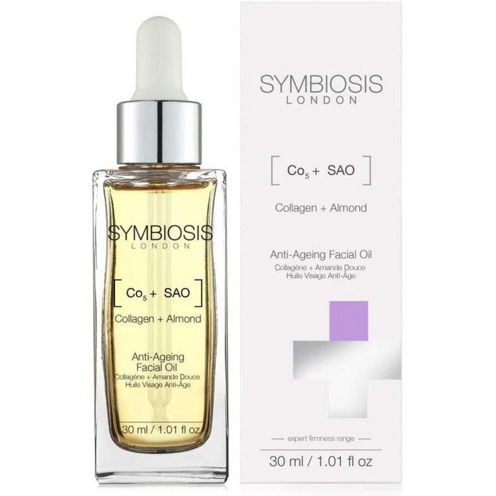 

SYMBIOSIS LONDON Коллагеновое сладкое миндальное антивозрастное масло для лица 30 мл