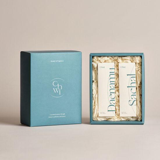 Chwi Hand Cream Set (Bamboo + Temple) 50ml*2