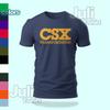 CSX Transportation Railroad Logo Funny T-shirt  Size S-5XL USA Unisex T-Shirt