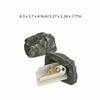 8.3 x 5.7 x 4.5cm Fake Stone Key Box Plastic Garden Stone Key Holder  Outside Wall Mount