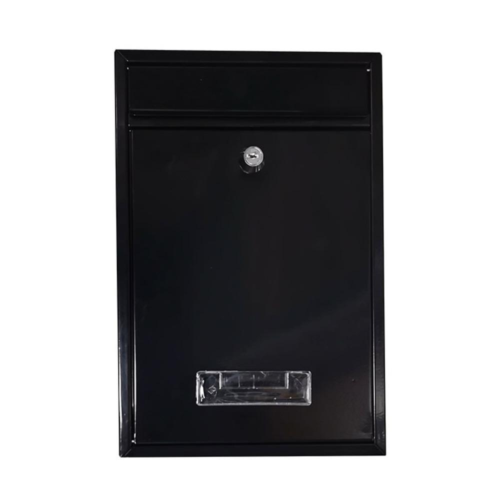 Wall Mounted Postbox Metal Mail Box Mailbox Versatile Drop Box  for School Outdoor Street House