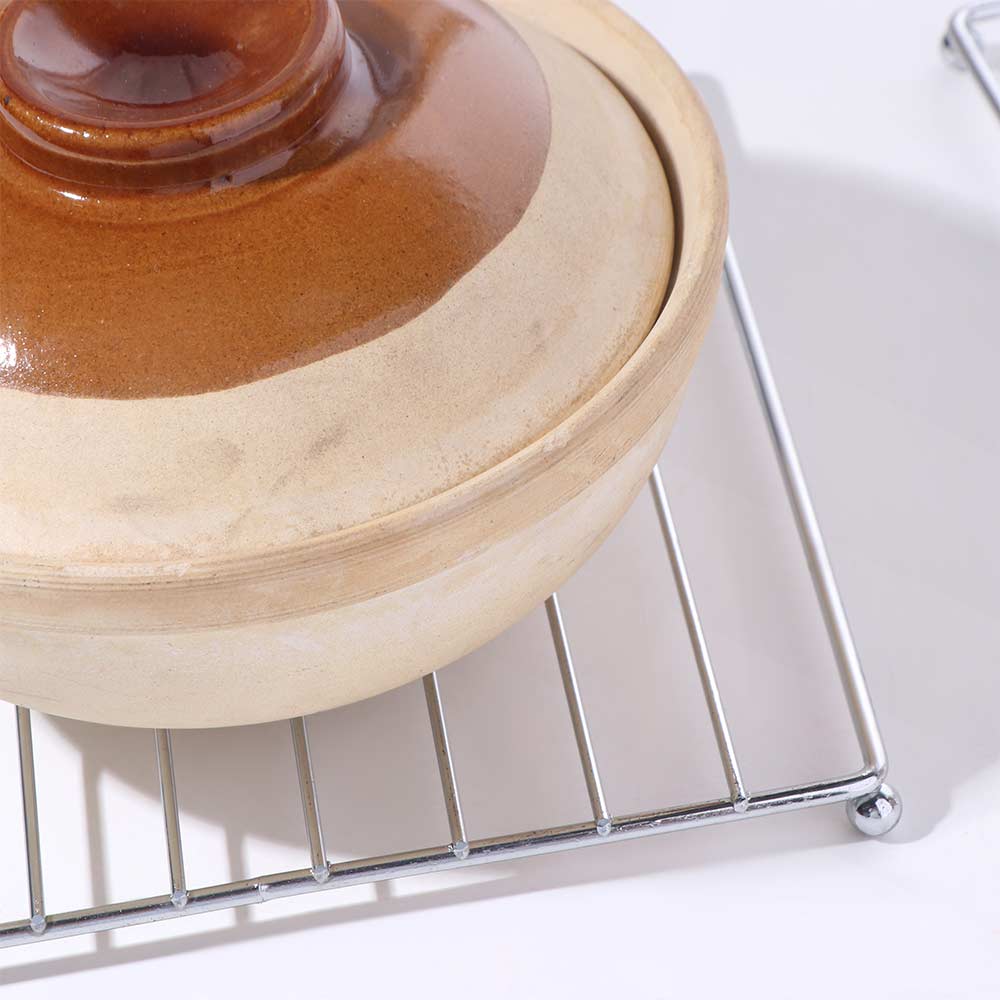 2pcs Anti-Scald Pot Support Rack Square Kitchen Tools Placemat Pot Mat Holder  Kitchen Gadgets