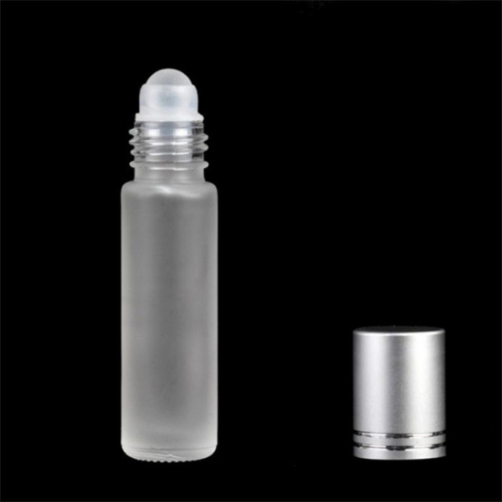 5ml/10ml Essentiële Olie Rollerflesjes Leeg Herbruikbaar Cosmetisch Glazen Reisflesjes met Rollerbal Plastic Dop