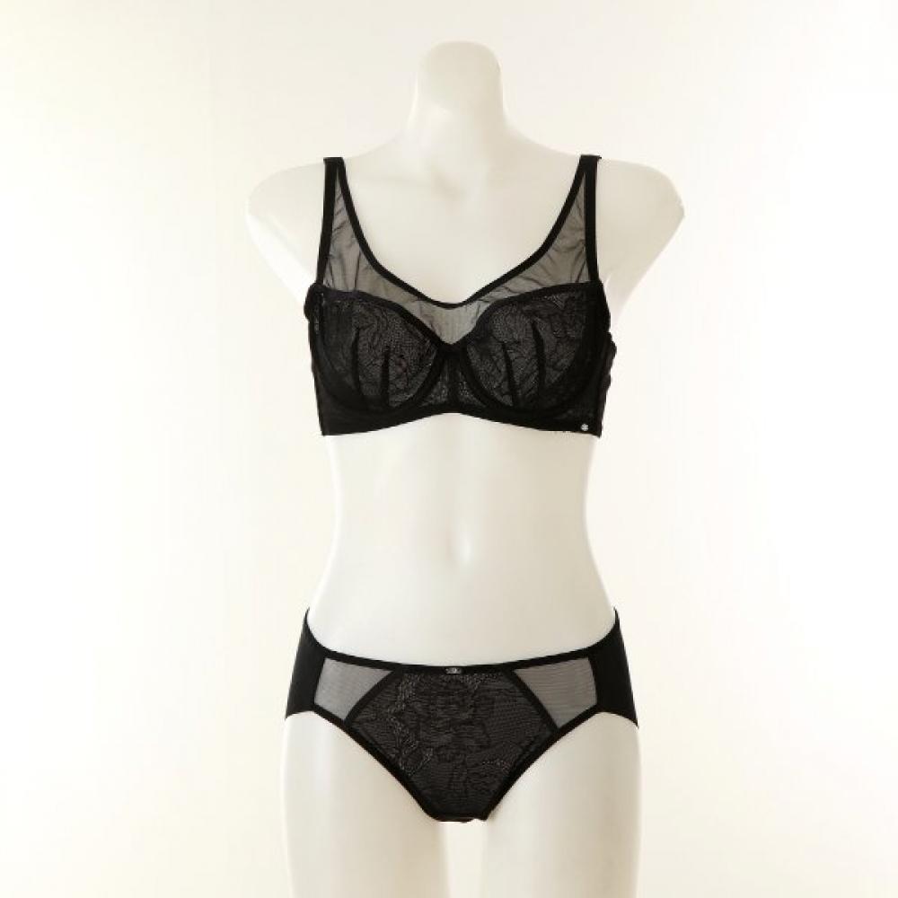 Wacoal Full Makeup Bra Hamline Set Panty Wpt1962h