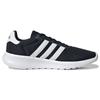 Adidas Lite Racer 3.0 Comfortable Shock Absorption Slip Resistant Durable Low Top Casual Running Shoes Men Sneaker Dark-Gray Ink-Blue GY3095